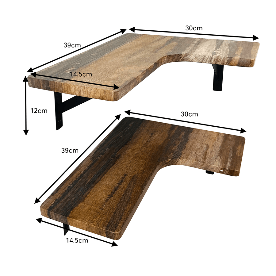 Vonn Set of 2 Corner Shelf Vonn Set of 2 Corner Shelf Mandaue Foam