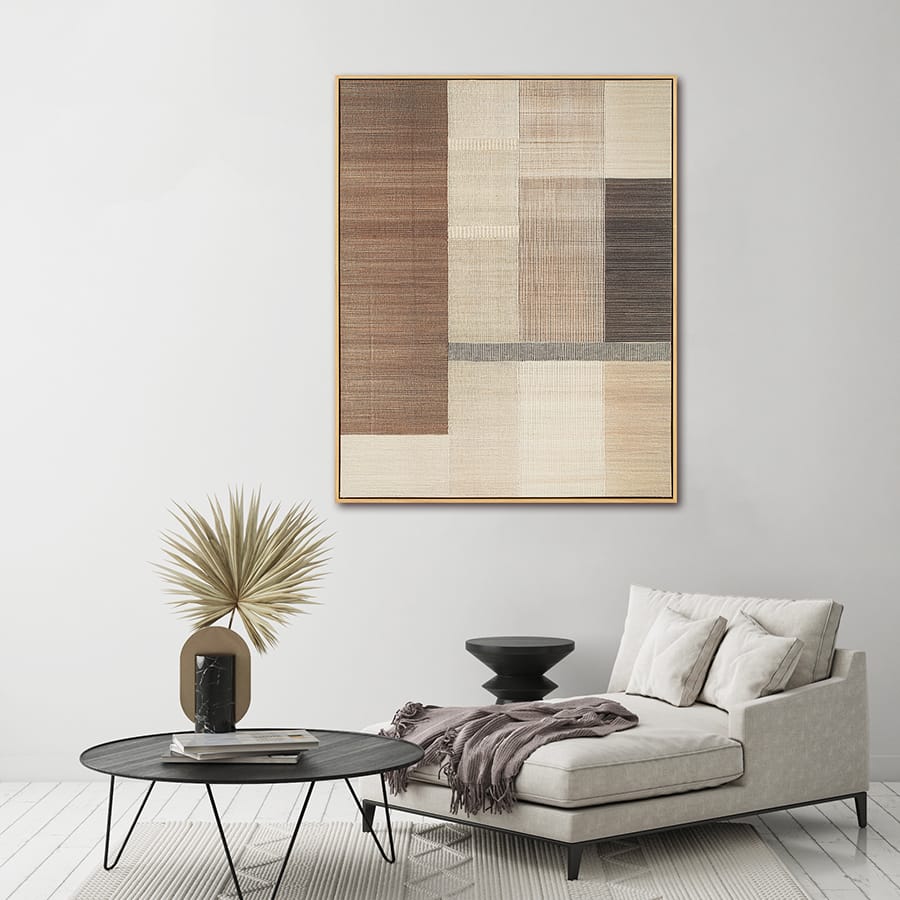 Waryn Canvas Wall Art with PS Frame 80x100 cm