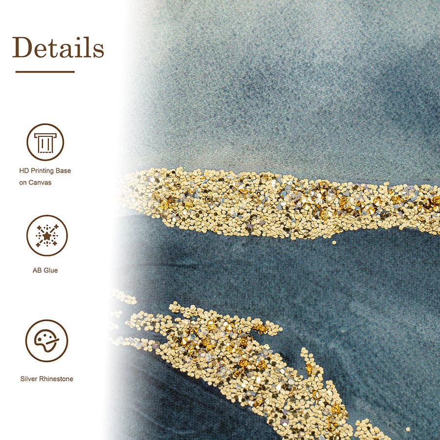 Wenke Canvas Wall Art with PS Frame 140x70cm