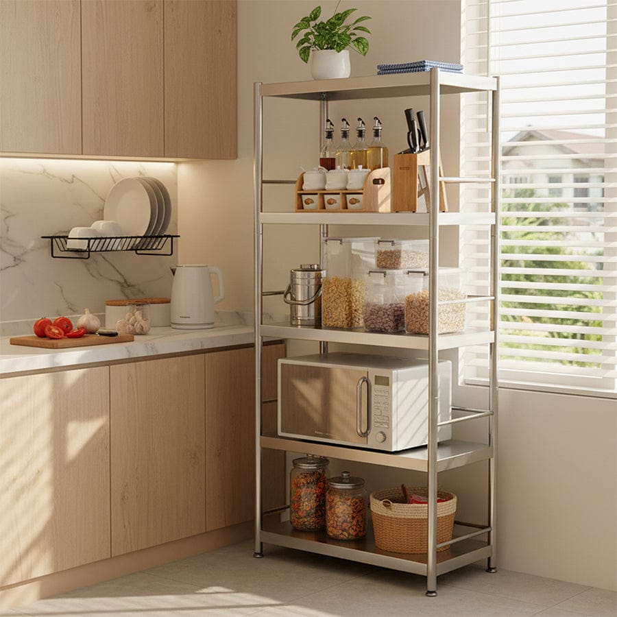 Weston 80 SS 5 Tier Metal Rack