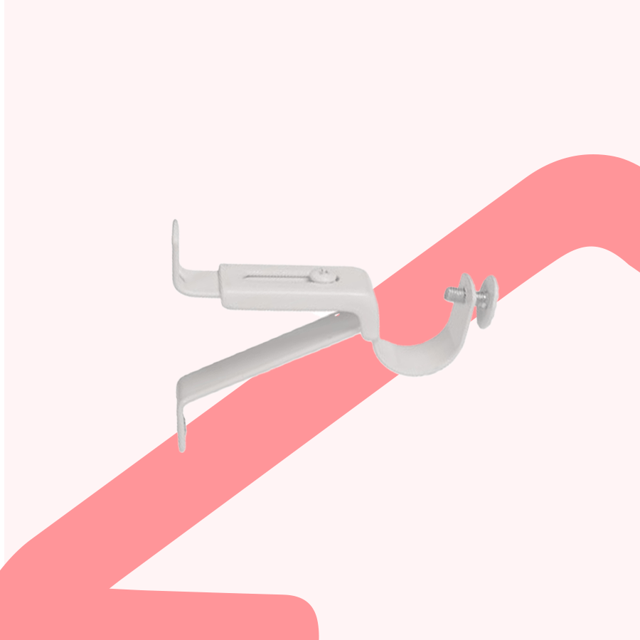 White Single Bracket