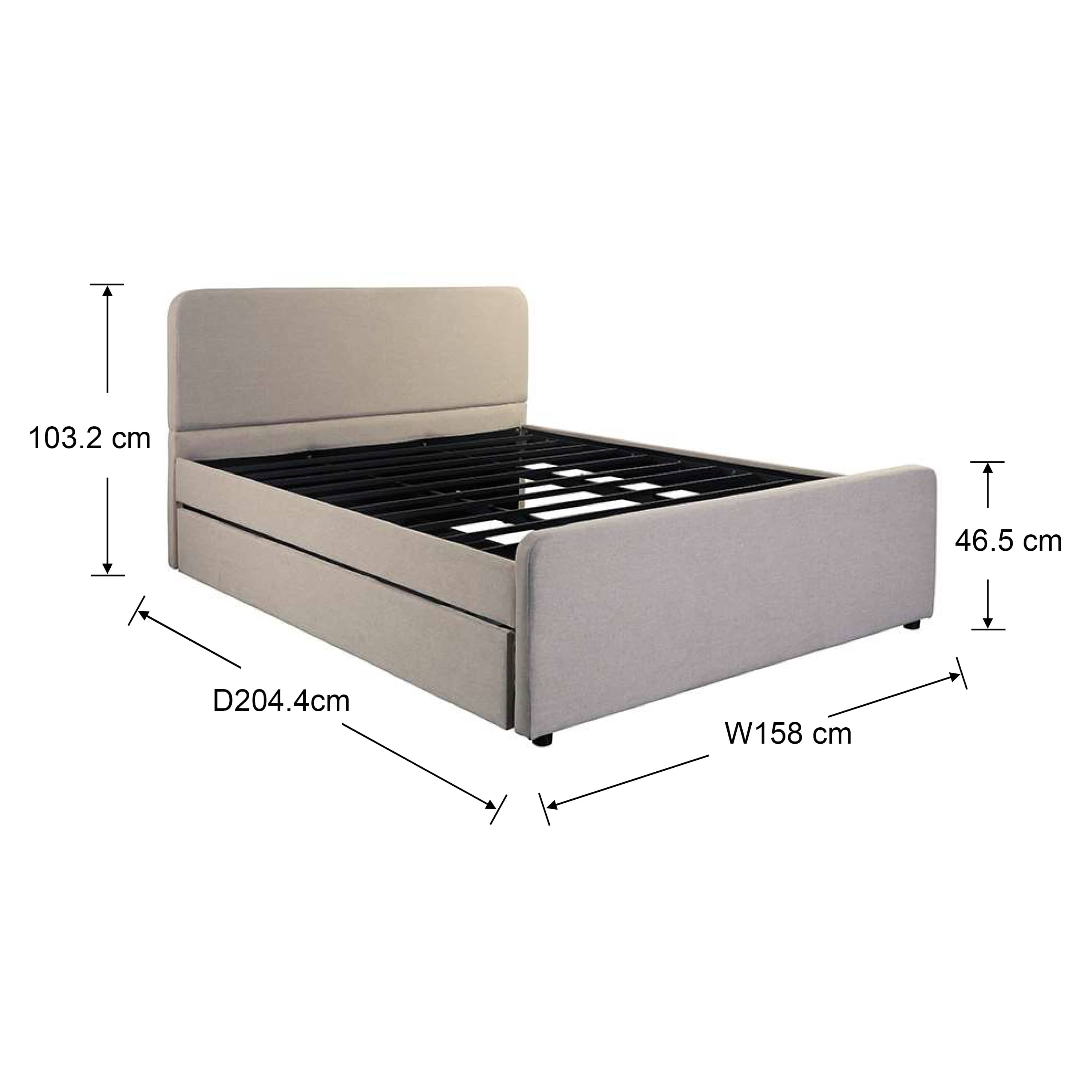 #size_Queen Bed 60x75