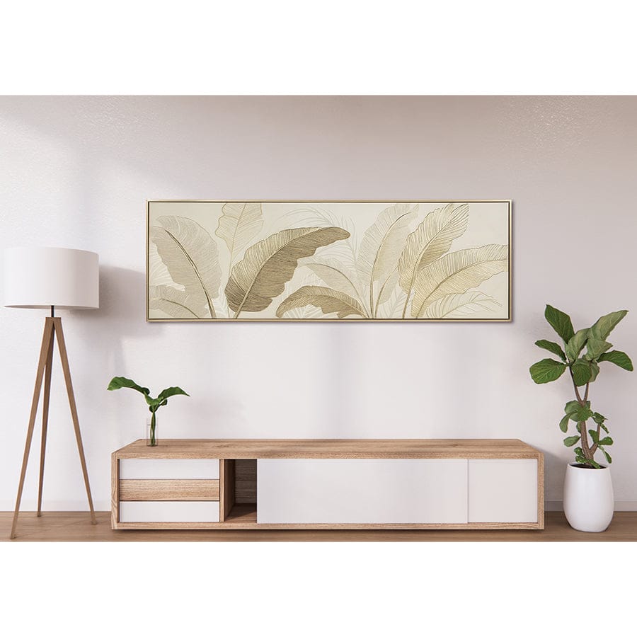 Winn Canvas Wall Art with PS Frame 50x150 cm