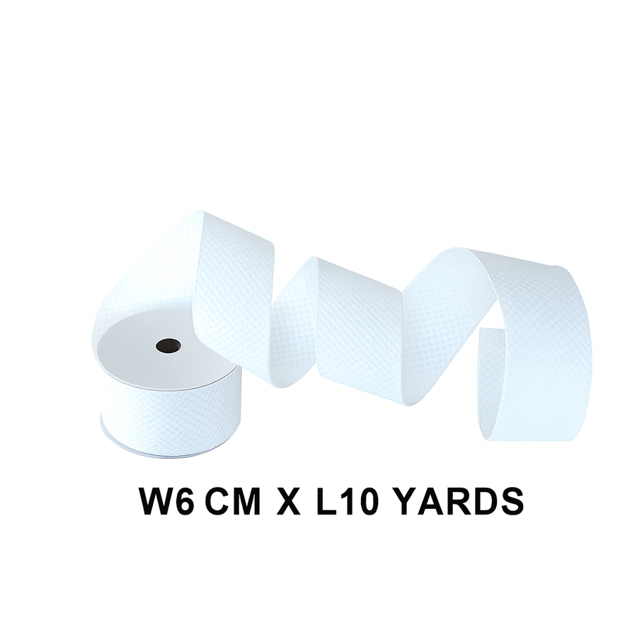 Winter Ribbon White