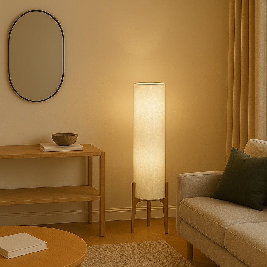 Yago Wood Floor Lamp