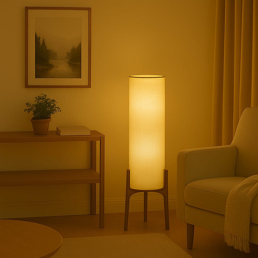 Yago Wood Floor Lamp