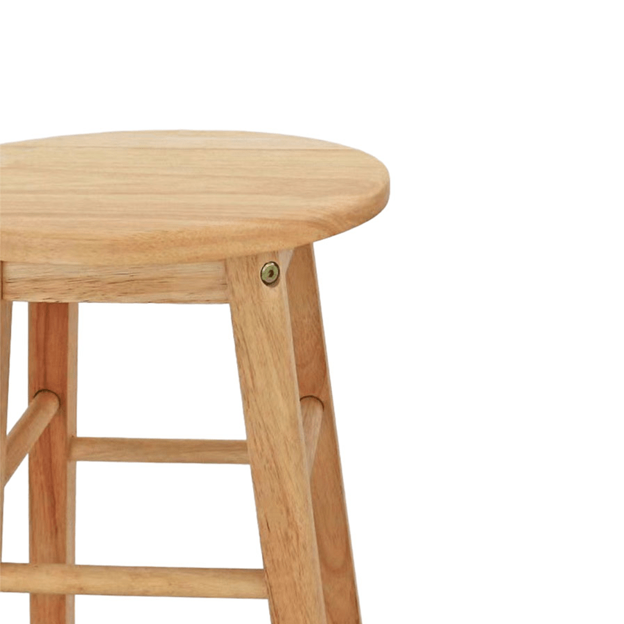 Yoona Round Wooden Bar Stool Yoona Round Wooden Bar Stool Mandaue Foam