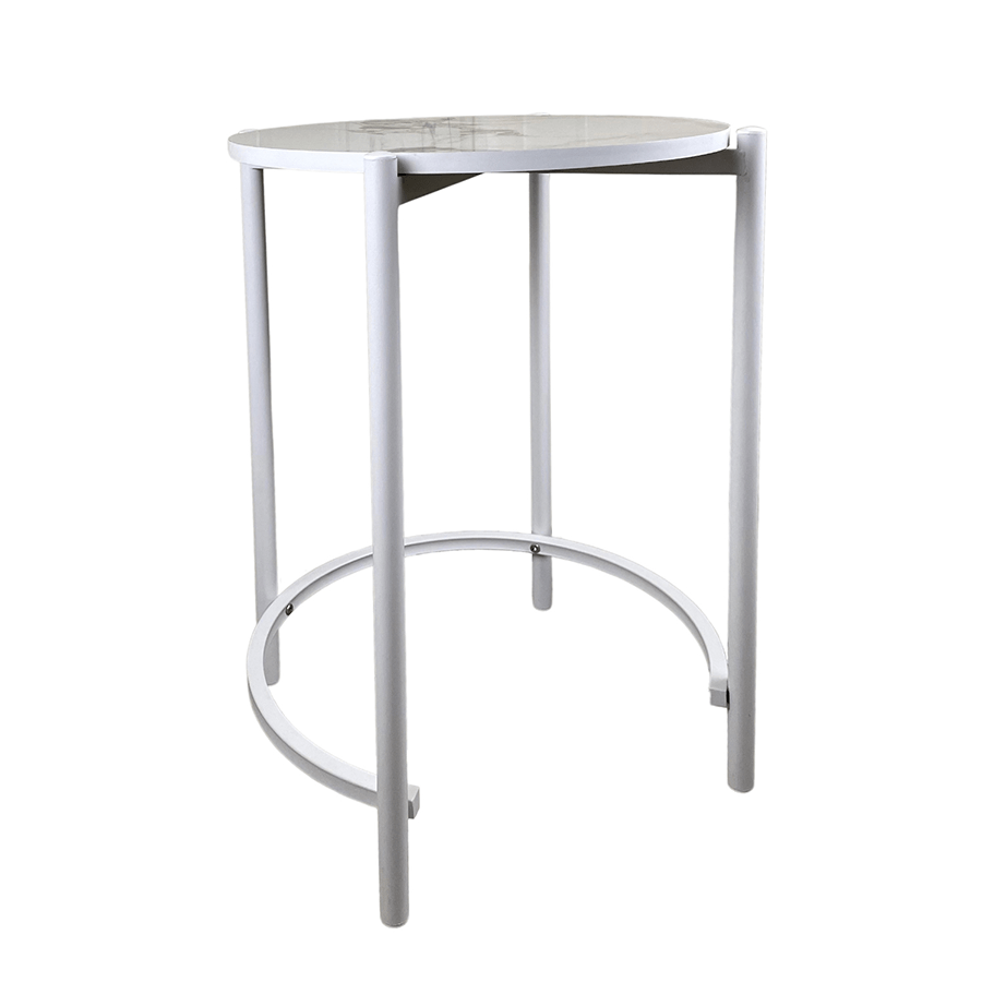 MORE YOUSET OPTIONS Youset Side Table Youset Side Table White Marble Mandaue Foam