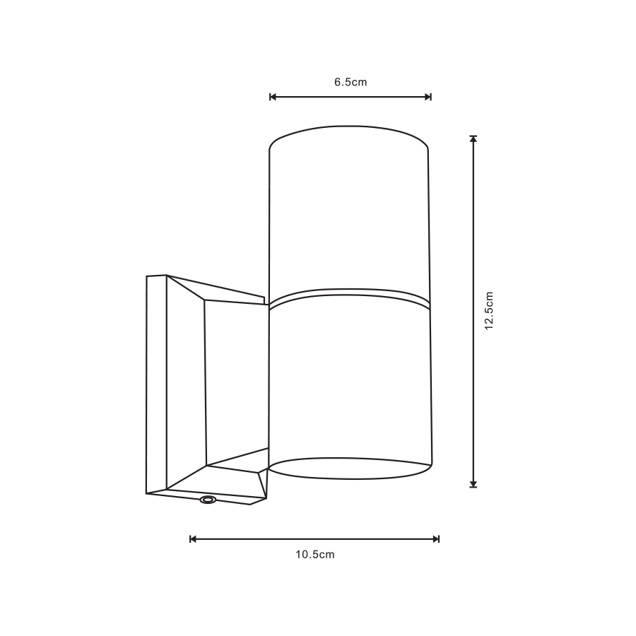 Yvan Outdoor Wall Lamp Single Light