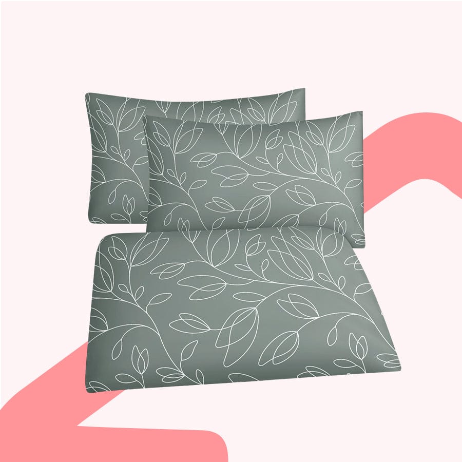Zell Basic Printed 3pc Sheet Set