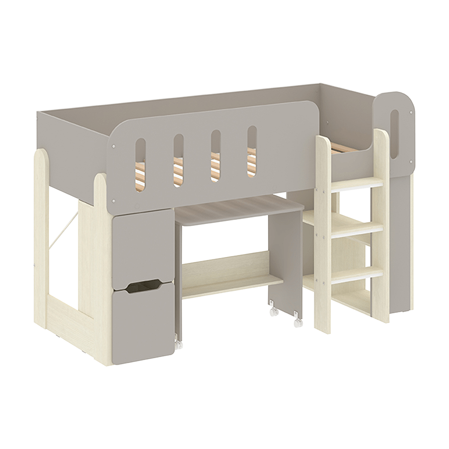 Zella Loft Bedset with Desk