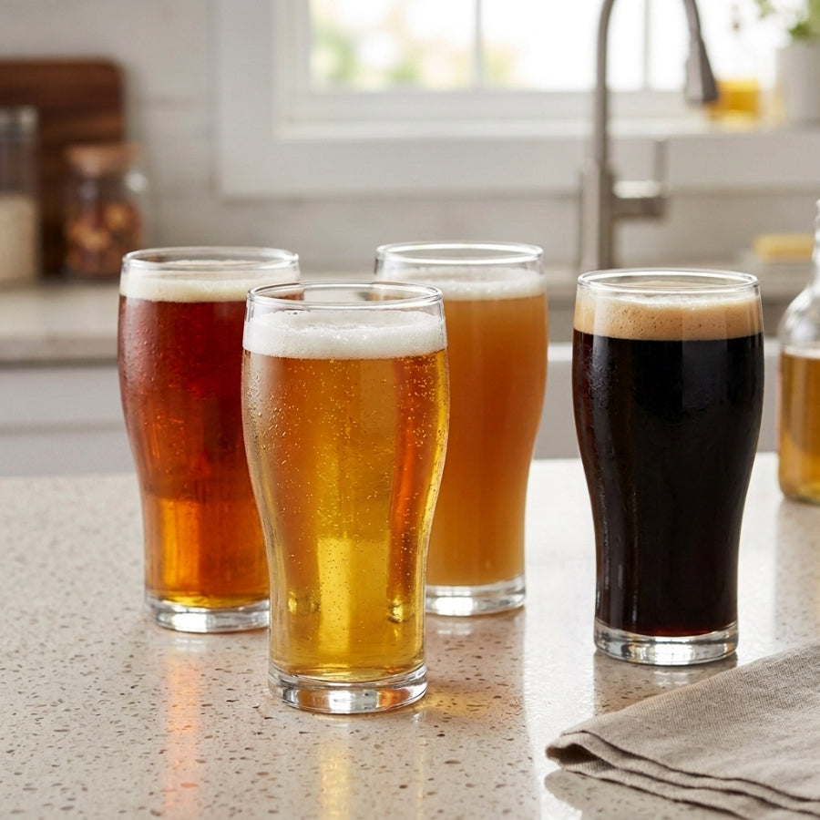 Trav Beer Glass 4pc Set - 19oz