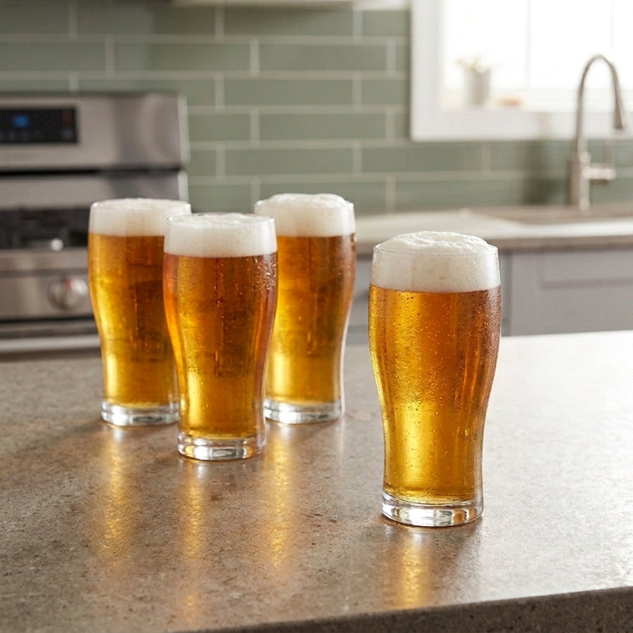 Trav Beer Glass 4pc Set - 19oz