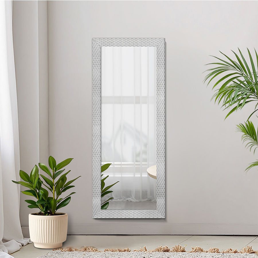 Jul Metalic Smoke Framed Mirror