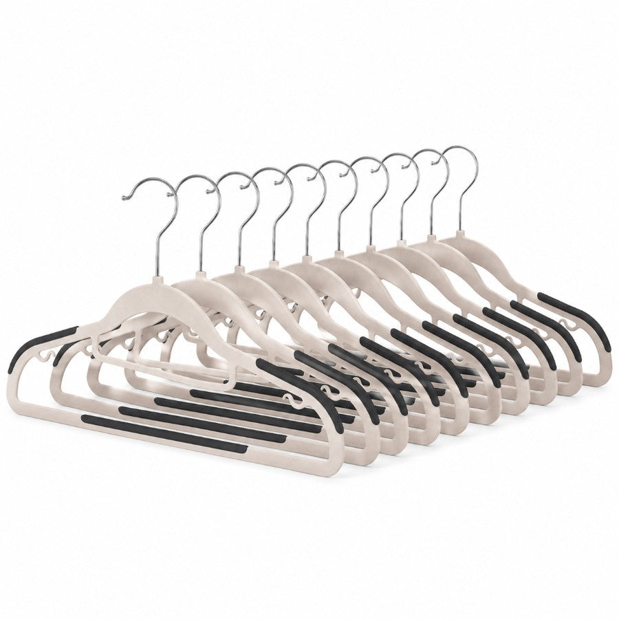Kira Plastic Hanger 10pc Set