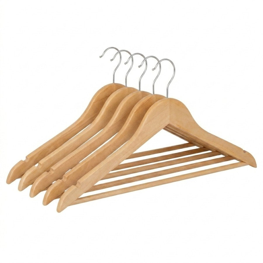 Sten Wooden Hanger 5pc Set