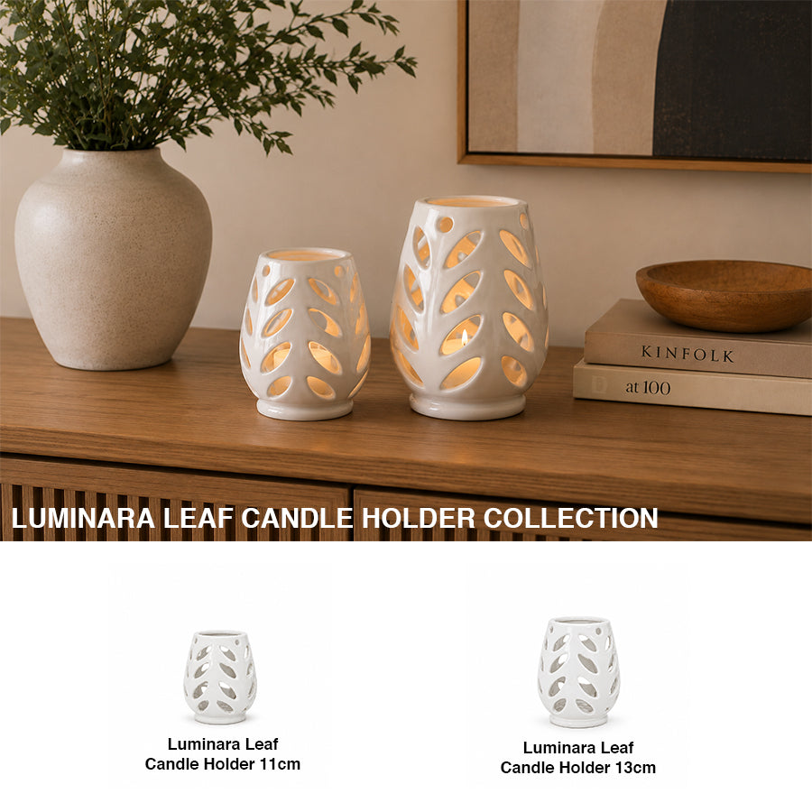 Luminara Leaf Candle Holder