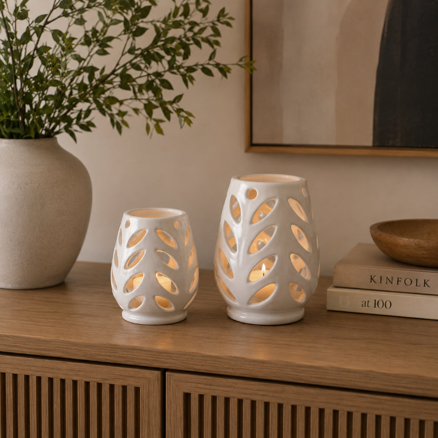 Luminara Leaf Candle Holder