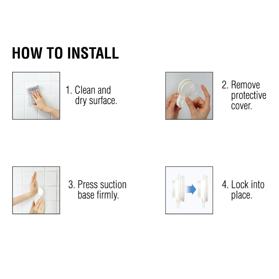 Zoya Suction Hook 2pc
