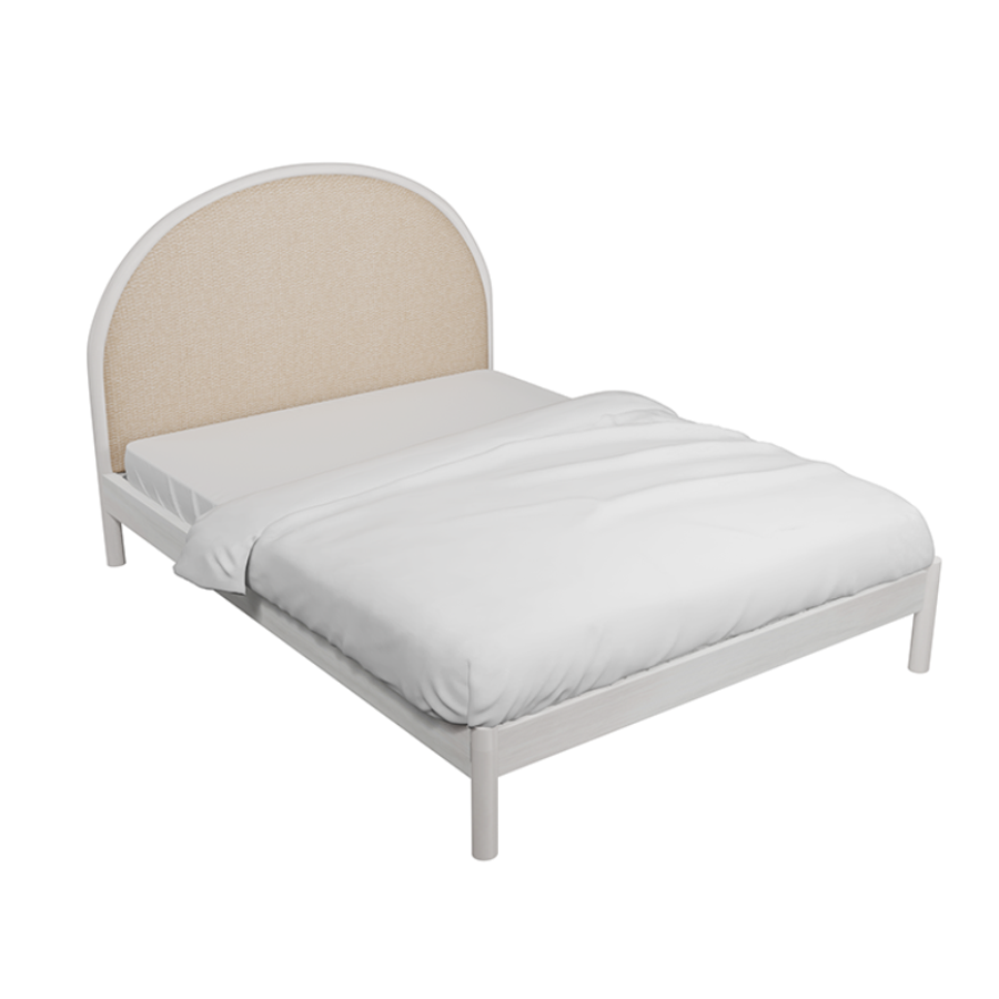 Braxton Bed 72x75"  - Off-white