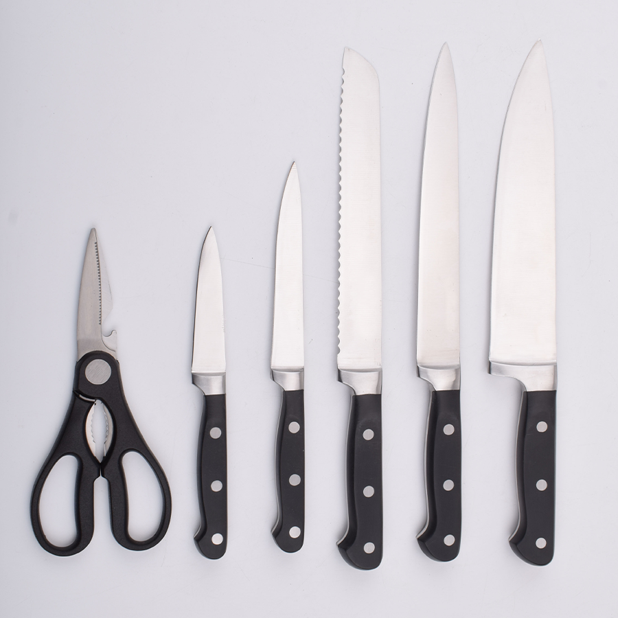 Lukas Knife Set with Kitchen Shears - 7pcs