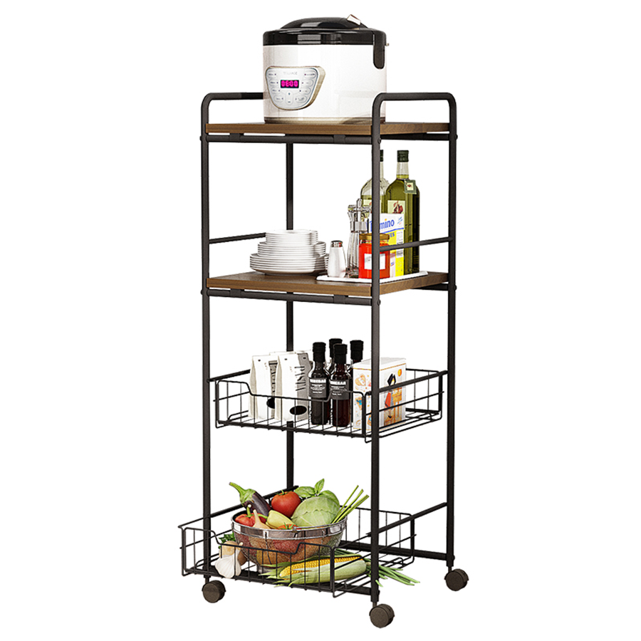 Ryden Tall Kitchen Trolley