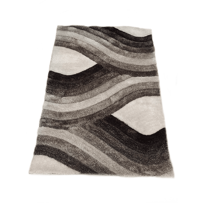 Shura Slate Shaggy Rug — Mandaue Foam