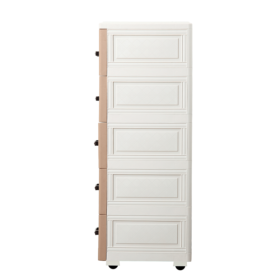 Dirk Plastic 5 Drawer Chest