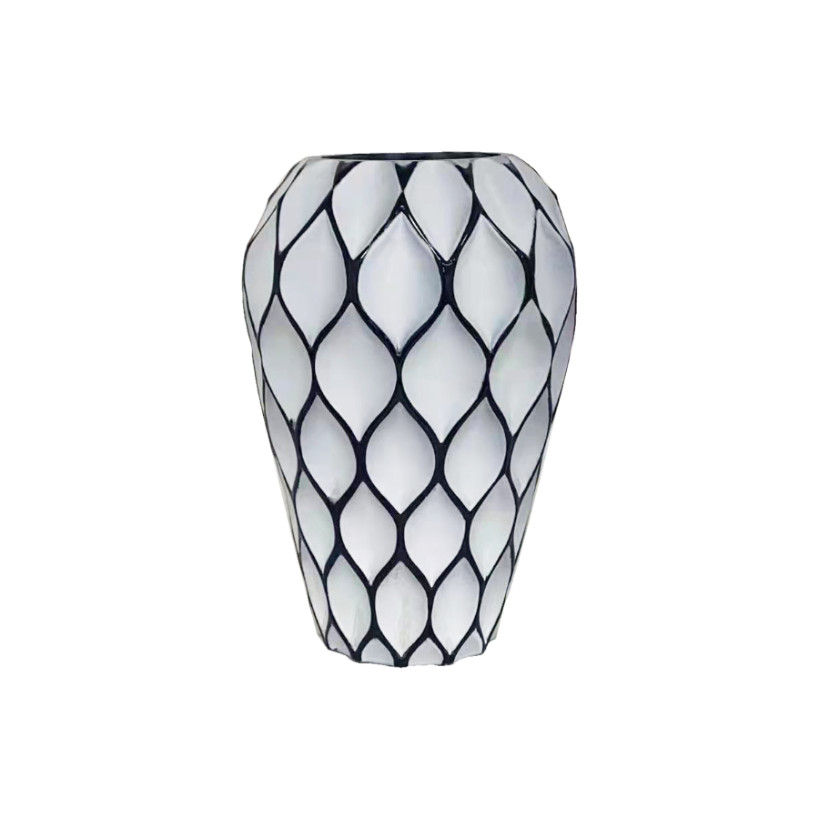 Lurkan Painted Glass Vase