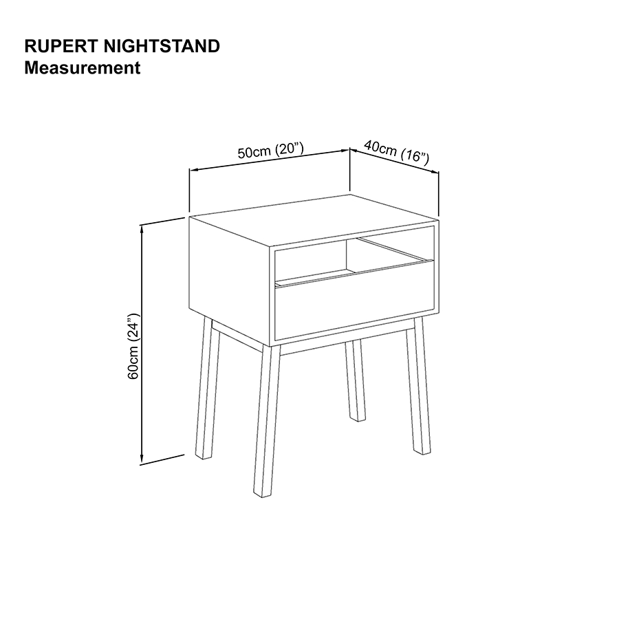 Rupert Nightstand