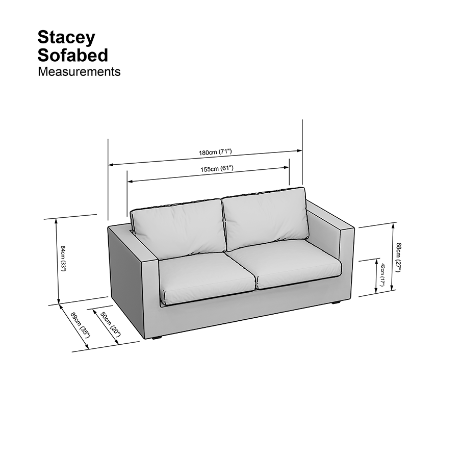 Sofa Bed Standard Dimensions | Cabinets Matttroy