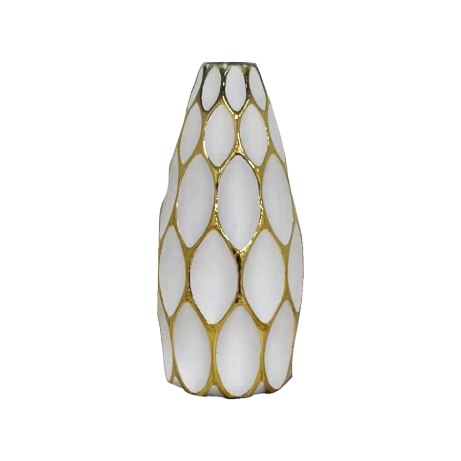 Legrue Painted Glass Vase