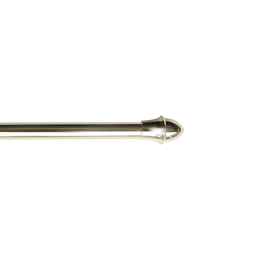 3/4" Diameter Cafe Rod Shiny Gold