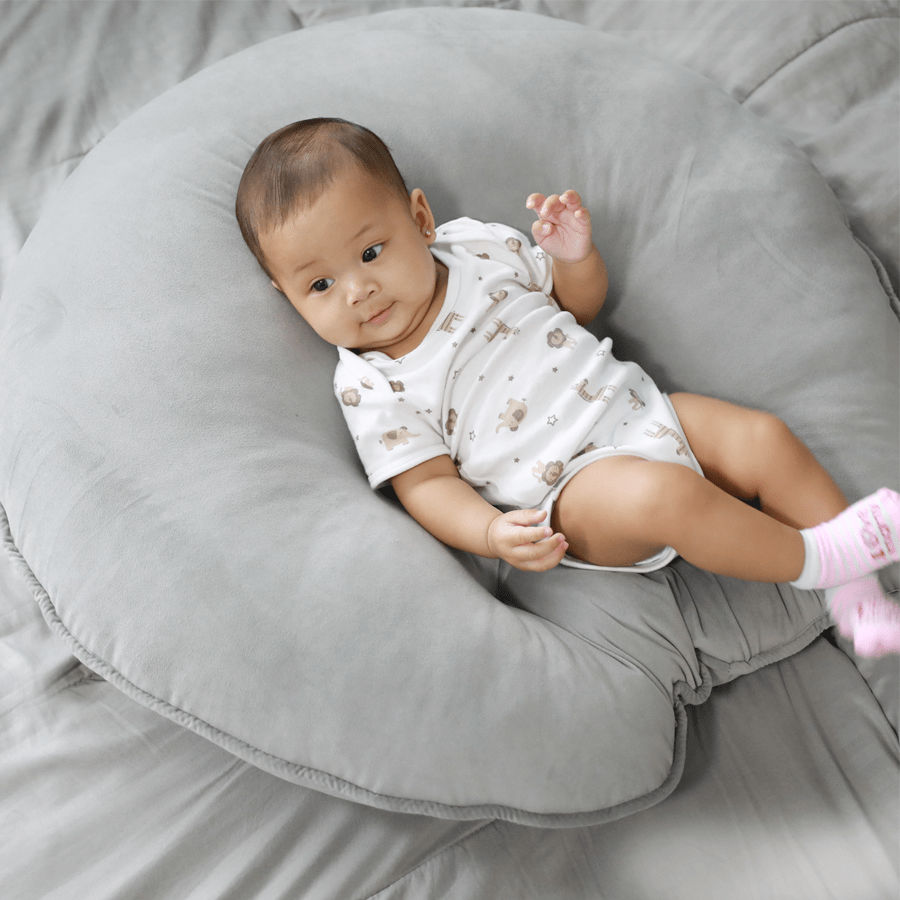 Baby Lounger Baby Lounger Fabric Essen Teal Mandaue Foam