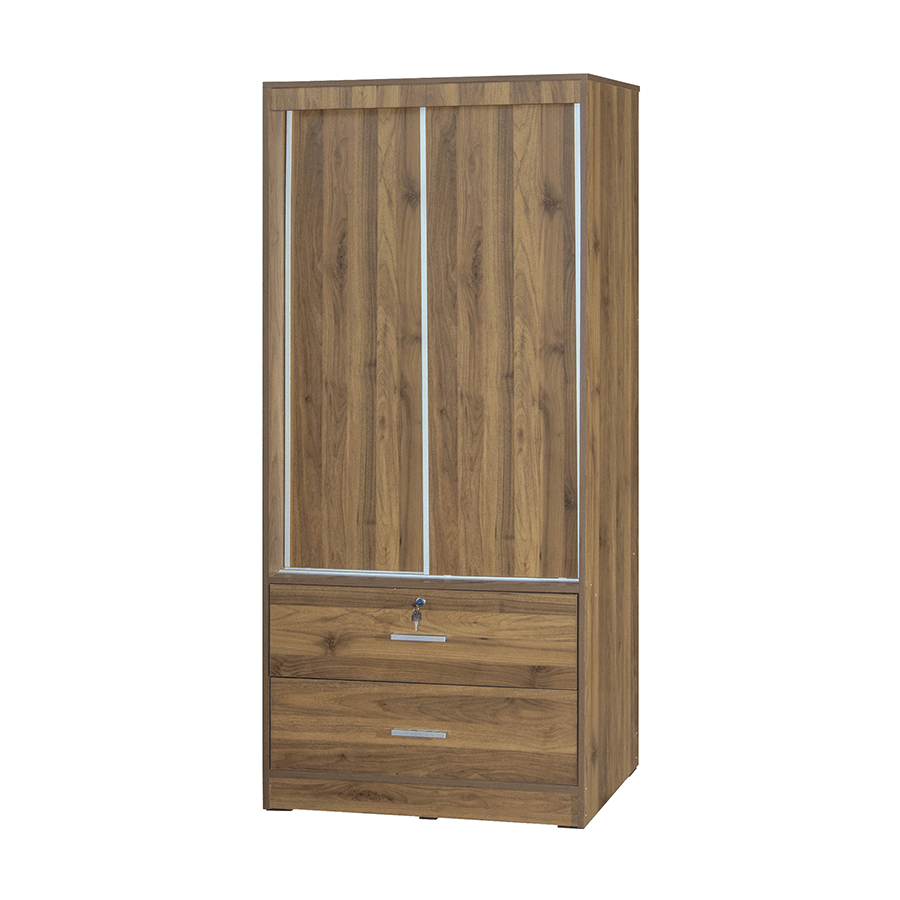 MORE BRENDLE OPTIONS Brendle 80 cm Sliding Wardrobe Brendle 80 cm Sliding Wardrobe Walnut Mandaue Foam