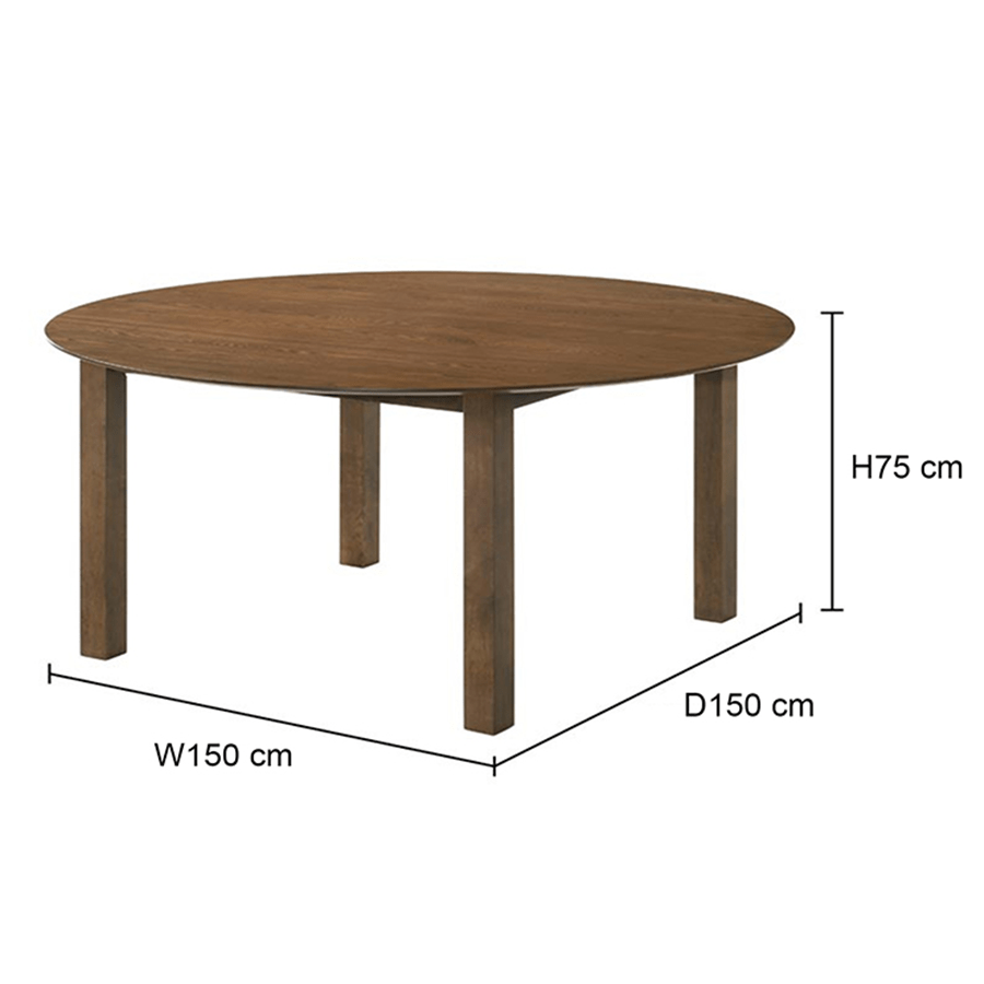Brooke 150 cm Dining Table Brooke 150 cm Dining Table Mandaue Foam