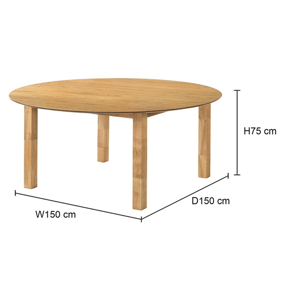 Brooke 150 cm Dining Table Brooke 150 cm Dining Table Mandaue Foam