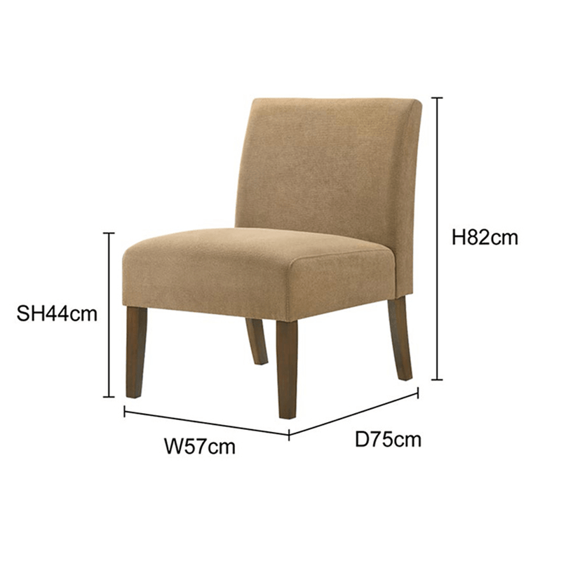 Humelo Chair Camelo Slipper Chair