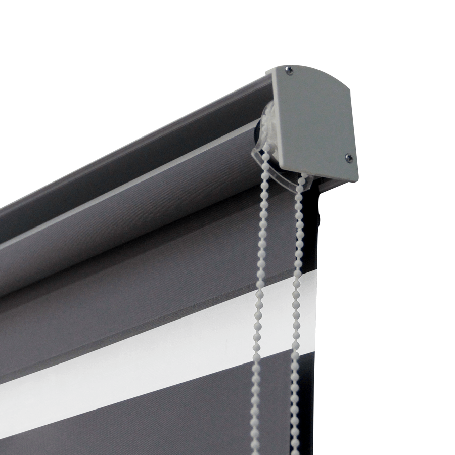 Dark Grey Zebra Blackout Blinds Dark Grey Zebra Blackout Blinds Mandaue Foam