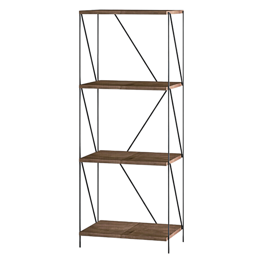 MORE EZBO OPTIONS Ezbo 3-Tier Rack Ezbo 3-Tier Rack Walnut Mandaue Foam