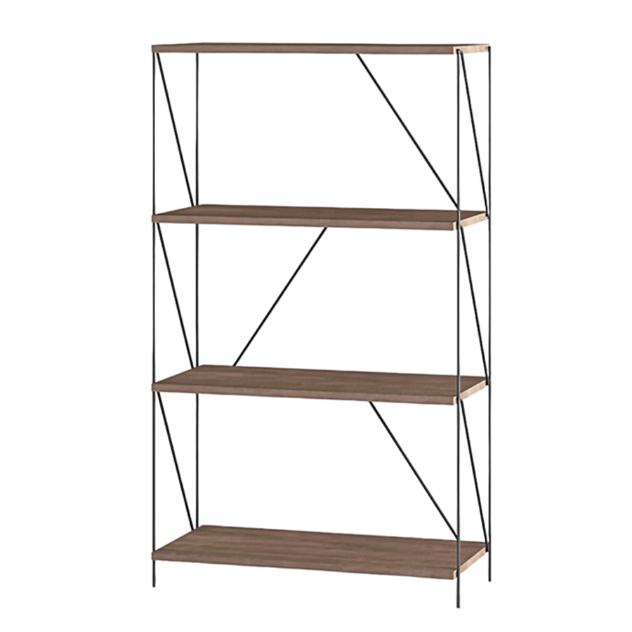 MORE EZBO OPTIONS Ezbo 3-Tier Rack Ezbo 3-Tier Rack Walnut Mandaue Foam