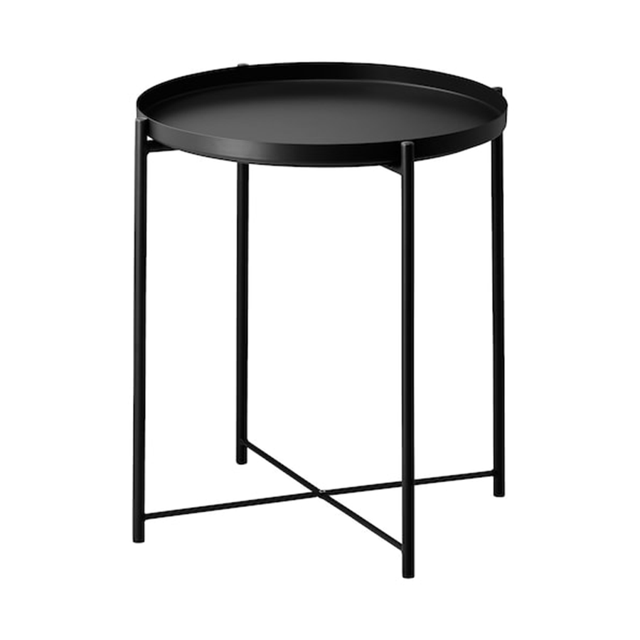 Homer Side Table Homer Side Table Black Mandaue Foam