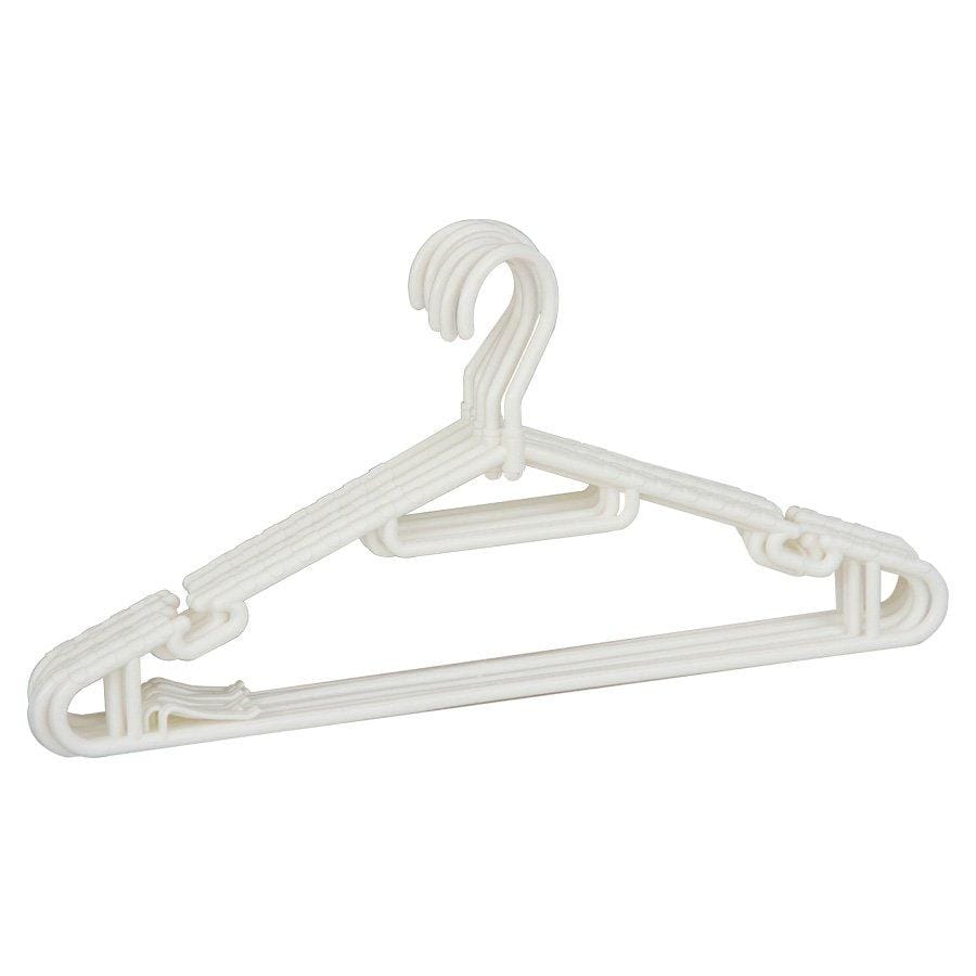 MORE LEV OPTIONS Lev Cloth Hanger 8pcs Lev Cloth Hanger 8pcs White Mandaue Foam