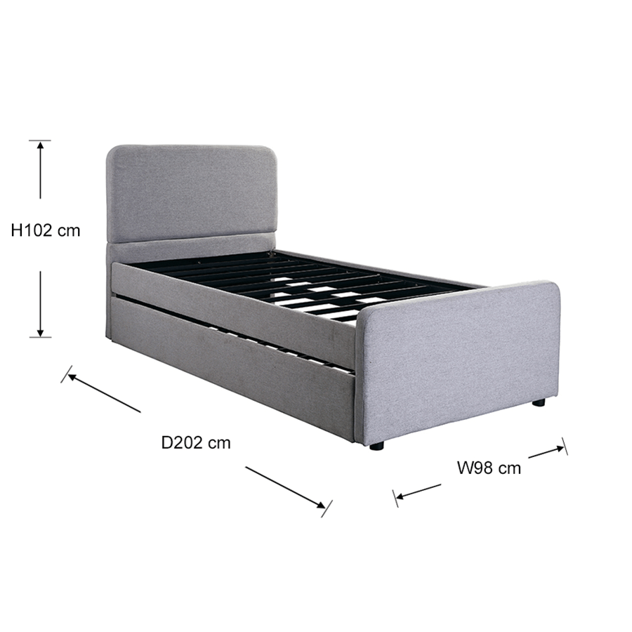#size_Single Bed 36x75